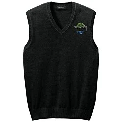 Easy Care Tri-Blend Sweater Vest