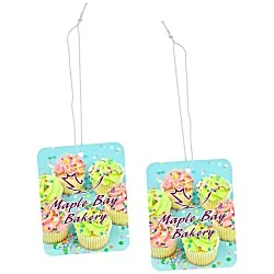 Hanging Air Freshener - Rectangle - 3-1/2" x 2-3/4"