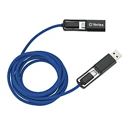 Extender Charging Cable with USB Hub