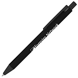 Halo Soft Touch Gel Metal Pen