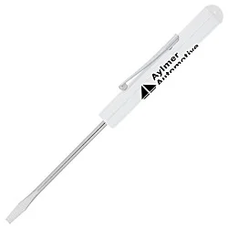 Flat Tip Screwdriver - Button Top