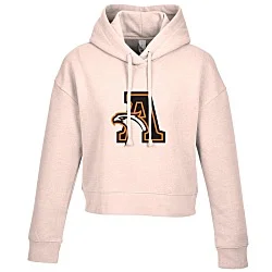 Ultimate 8.3 oz. CVC Fleece Cropped Hoodie - Ladies' - Full Color