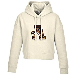 Ultimate 8.3 oz. CVC Fleece Cropped Hoodie - Ladies' - Full Color