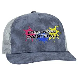 Modern Five Panel Trucker Cap - Old Wash