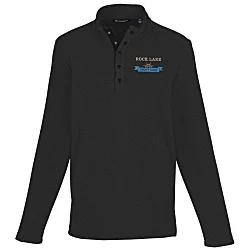 Cutter & Buck Hunt's Point Textured Fleece Snap Pullover - Men's