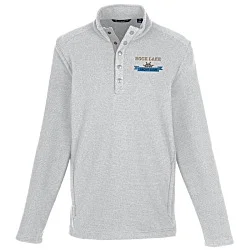 Cutter & Buck Hunt's Point Textured Fleece Snap Pullover - Men's