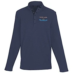Cutter & Buck Hunt's Point Textured Fleece Snap Pullover - Men's