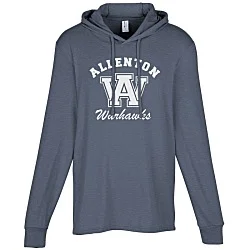Allmade Tri-Blend Hooded Long Sleeve T-Shirt