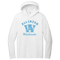 Allmade Tri-Blend Hooded Long Sleeve T-Shirt
