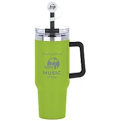 Intrepid Vacuum Mug with Straw & Topper - 40 oz.