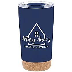 Austin Vacuum Tumbler with Cork Bottom - 16 oz. - 24 hr