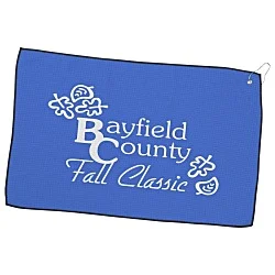 Waffle Knit Golf Towel - 16" x 26"