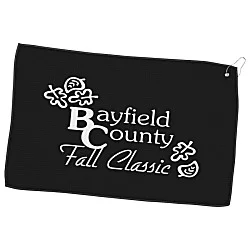 Waffle Knit Golf Towel - 16" x 26"