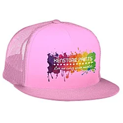 Yupoong Five Panel Classic Mesh Trucker Cap - Full Color