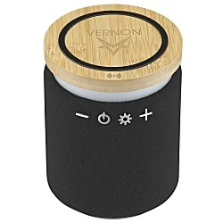 Ultra Sound Speaker with 10W Bamboo Wireless Charger