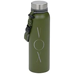 h2go Pine Vacuum Bottle with Carrying Handle - 32 oz. - Laser Engraved