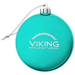 Radiant Round Flat Ornament