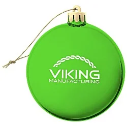 Radiant Round Flat Ornament