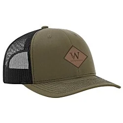 Richardson Recycled Trucker Cap - Laser Engraved Patch