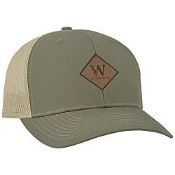 Richardson Recycled Trucker Cap - Laser Engraved Patch