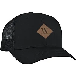 Richardson Recycled Trucker Cap - Laser Engraved Patch