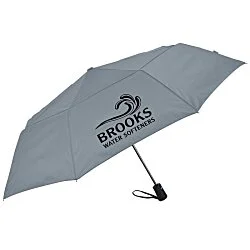 Folding Auto Open Vented Umbrella - 46" Arc