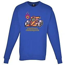 Hanes Perfect Sweats Crewneck Sweatshirt - Full Color
