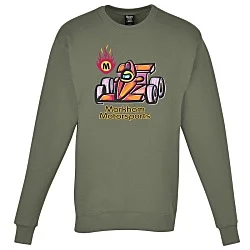 Hanes Perfect Sweats Crewneck Sweatshirt - Full Color
