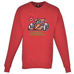 Hanes Perfect Sweats Crewneck Sweatshirt - Full Color