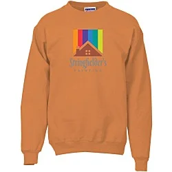 Hanes Ultimate Cotton Crew Sweatshirt - Full Color