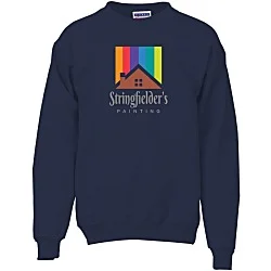 Hanes Ultimate Cotton Crew Sweatshirt - Full Color