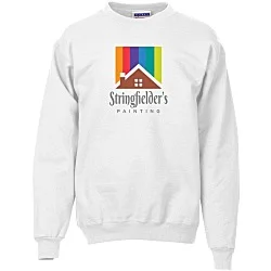 Hanes Ultimate Cotton Crew Sweatshirt - Full Color