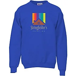Hanes Ultimate Cotton Crew Sweatshirt - Full Color