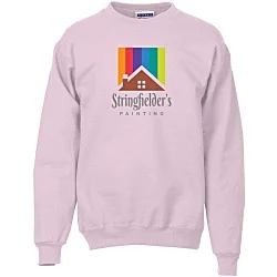 Hanes Ultimate Cotton Crew Sweatshirt - Full Color