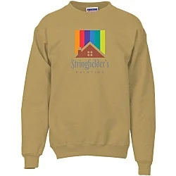 Hanes Ultimate Cotton Crew Sweatshirt - Full Color