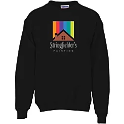 Hanes Ultimate Cotton Crew Sweatshirt - Full Color