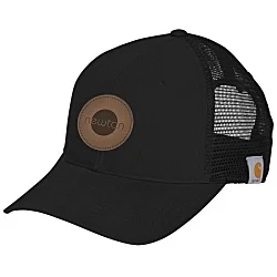 Carhartt Canvas Trucker Cap - Laser Engraved Patch