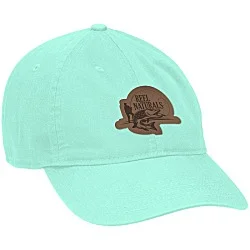 Econscious Organic Cotton Twill Baseball Cap - Laser Engraved Patch