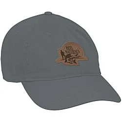 Econscious Organic Cotton Twill Baseball Cap - Laser Engraved Patch