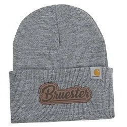 Carhartt Acrylic Watch Hat - Laser Engraved Patch