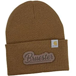 Carhartt Acrylic Watch Hat - Laser Engraved Patch