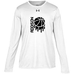 Under Armour Team Tech Long Sleeve T-Shirt - Men's - Screen