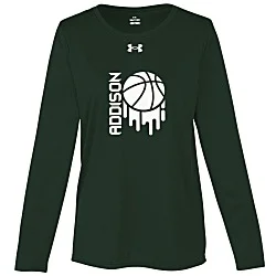 Under Armour Team Tech Long Sleeve T-Shirt - Ladies' - Screen