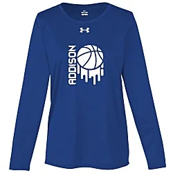 Under Armour Team Tech Long Sleeve T-Shirt - Ladies' - Screen