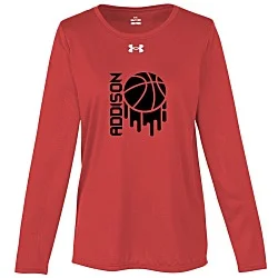 Under Armour Team Tech Long Sleeve T-Shirt - Ladies' - Screen