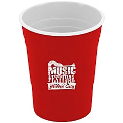 Reusable Plastic Party Cup - 16 oz. - 24 hr