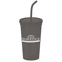 Brilliantly Bent Straw Tumbler - 22 oz. - 24 hr