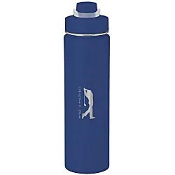h2go Conquer Vacuum Bottle - 24 oz. - Laser Engraved