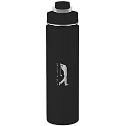 h2go Conquer Vacuum Bottle - 24 oz. - Laser Engraved
