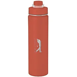 h2go Conquer Vacuum Bottle - 24 oz. - Laser Engraved